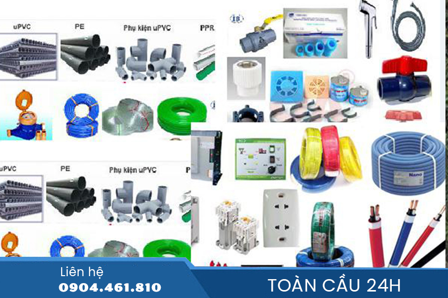 CUNG CẤP VẬT TƯ ĐIỆN NƯỚC 