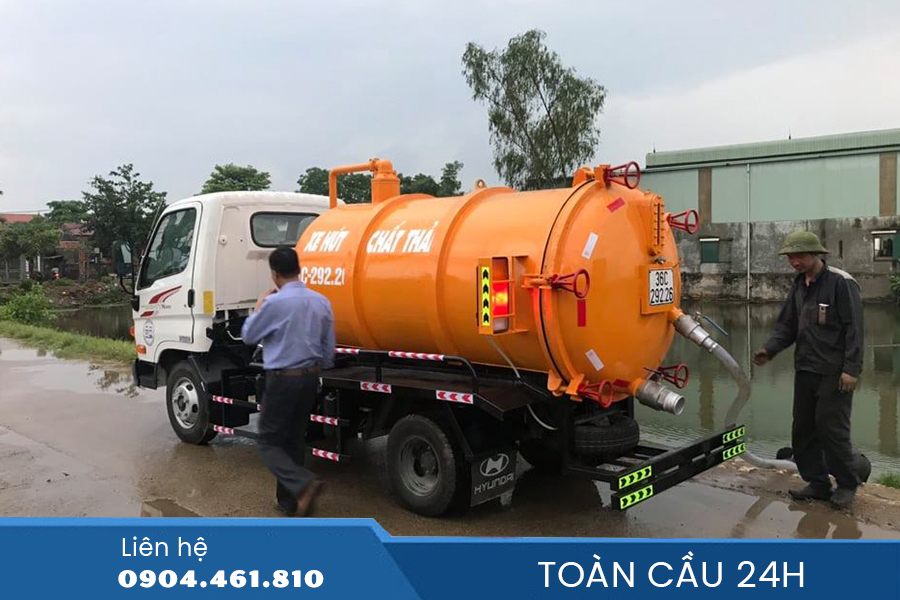 HÚT BỂ PHỐT  HẢI PHÒNG